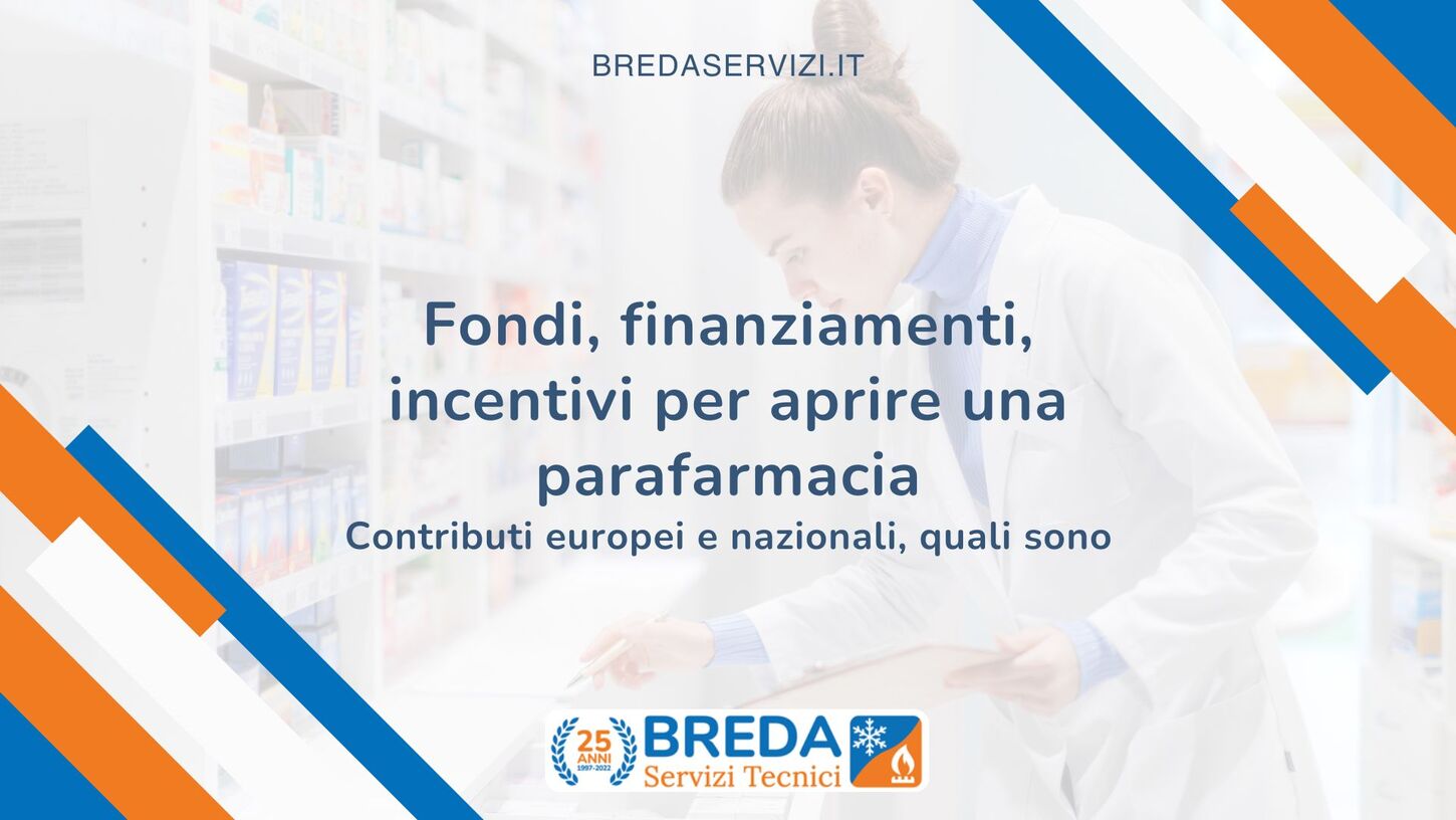 fondi europei per aprire una parafarmacia